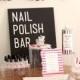 Check Out This Gorgeous DIY Nail Polish Bar!
