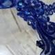 Lace Headband, Royal Blue Wedding,Royal Blue,Bridal Headband,Bridal accessories,Bridesmaid  Headband