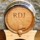 Personalized Solid Oak Whiskey Barrel - Groomsmen Gifts - Father's Day Gift - GC1028