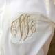 Monogrammed Button Down shirt, Bride or Bridesmaid, Wedding day party cover up