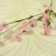 Vintage Baby's Breath Flower Spray Pink Wedding NOS for Bridal Arrangements Hair Clips Bouquet Corsage Tiny Blossoms Gypsophila
