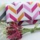 Chevron Wedding Clutches, Set of 7 Clutches, Bridesmaid Clutch Set, Bridesmaid Gift Idea, Personalized Clutches