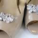 Bridal Shoe Clips ,Crystal Rhinestone Shoe Clips, wedding Shoe Clips, Jewelry crystal shoe clips, vintage style, wedding  Shoe accessories