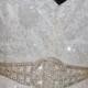 Bridal Crystal Belt Crystal gown sash for Wedding Dress Vintage style Clear crystal Belt with lace satin ribbon