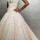 Polka Dot Wedding Gown