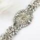 Ready To Ship - Adison - Swarovski Pearls And Rhinestones Encrusted Bridal Sash, Wedding Beaded Belt, Vintage Inspired Crystal Belt