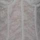 Lace Bustier White Longline Strapless Bra 36A VintageWedding Corset