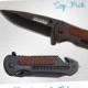 1 PERSONALIZED Knife Groomsmen Gifts Engraved Knife Engraved Pocket Knife Hunting Knife Rescue Knife Custom Groomsman Gifts Gift for Men