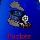 Super Hero Cape, Kids Cape!   Embroidered Thomas the Train Personalized with Name