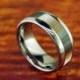 Tungsten Carbide Ring/Wedding Band With Mother of Pearl 8MM - Gift Idea - Promise/Engagement Ring