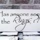 Ring bearer sign, "Has anyone seen the rings" for ringbearer to carry, wedding signs, dog in ceremony,  ring bearers, for dog pet in wedding