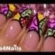 Free Style Nail Art Britto Inspired