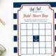 Bridal Shower BINGO Game, Nautical Bridal Shower or Lingerie Shower, Printable Instant Download, Bride-to-Be, Last Sail Before the Veil