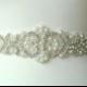 24"Crystal Pearls Luxury Bridal Sash,Wedding Dress Sash Belt, Rhinestone Bridal Bridesmaid Sash Belt, Wedding dress sash