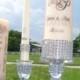 Ivory unity and Memorial Candle set.............holders included