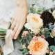 Garnet And Rose Gold – An Enchanted Garden Wedding Editorial