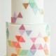 21 Gorgeous Geometric Cakes For Your Modern Wedding