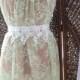 TMD :Green  lace brides maid dresses summer romantic cottage chic dresses ready to ship