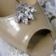 wedding BRIDAL Shoe Clips, vintage style, wedding  Shoe ACCESSORIES ,sparkle Swarovski Rhinestones,