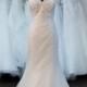 SAMPLE SALE - Lace Wedding Dress- Mermaid, Ivory, Sweetheart Neckline, Fit and Flare, Beads