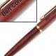 Engraved Pen, Rosewood Classic Twist Ballpoint Pen, Custom Personalized Gift