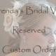Requested Custom Order Reserved for Jen