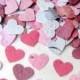 100 Seed Paper MINI Hearts - Plantable Flower Seed Paper - Add to Invitation