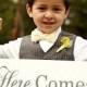 Here Comes the Bride and/or And they lived Happily ever after Wedding Sign. Seen in Style Me Pretty. 8 X 16 inch.  Flower Girl, Ring Bearer.