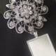 1 Rhinestone Wedding Bouquet Charm Kit pin X - for wedding bouquet, dress, or decoration - Rhinestone Old World Brooch