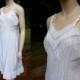 Vintage white lawn Full Slip, Adonna from Penney's, size 36