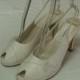 Vintage Wedding shoes White Size 9 shoes