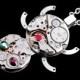 Steampunk Turtle Necklace, Steampunk Wedding Jewelry, Silver Turtle Necklace, Steampunk Jewelry, Vintage Watch, Clockwork Turtle, Geekery