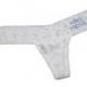Mrs. Personalized Custom Crystal Lace Thong panty for the bride, bridal shower gift, wedding lingerie and honeymoon.