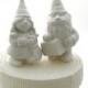 Wedding Cake Topper gnomes, can be personalized