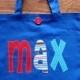 Boy's Large Personalized Tote (with button closure)