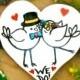Bride & Groom Love Birds Wedding Ring Bowl - WE DO - HandMade Painted Kissing LoveBirds, Hearts Jewelry Dish - Wedding Ring Bearer Pillow