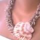 Handmade sea shell necklace beach weddings, beach jewelry