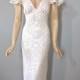 VINTAGE Inspired Lace Wedding Dress BOHO Wedding Dress UNIQUE Wedding Dress Sz Small