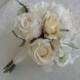 Bridal Bouquet, Wedding Flowers, Rose Bouquet, Hydrangea Bouquet, Bridal/Bridesmaid Flowers, Wedding Bouquet, YOUR CHOICE COLOR, Bouquet