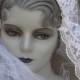 Here Comes The Bride Great Vintage Wedding Veil lace