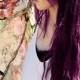 How To Color Your Hair Purple Without Using Chemical Dyes