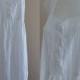 Free Shipping Vintage White Cotton Nightgown, French Maid, White Cotton Nightgown, Vintage Cotton Nightgown, Cotton Nightgown, Nightgown