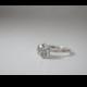 Old European Cut CZ Engagement Ring Sterling Silver 6 Prong OEC Cubic Zirconia Solitaire Promise Ring 6mm 6.5mm 7mm Diamond Simulant Sz 2-13