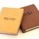 Personalized Handmade Leather Journals ~ Groomsmen Gift Ideas ~ 2 Colors