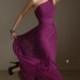 A-line Chiffon One Shoulder Natural Waist Floor-Length Bridesmaid Dress