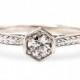 Chic Vintage Engagement Rings