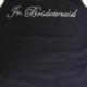 Junior Bridesmaid Girls Tank. Jr Bridesmaid Shirt . Custom Junior Bridesmaid Rhinestone  Tank. Junior Bridesmaid Gift