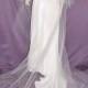 Wedding Veil Center Gather Cathedral Black Red Purple Pink Eggplant Beige  2 Tiers 108" Width 36" 108" Length Cut Edge 19 Colors available