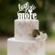 Love You More Wedding Cake Topper, Wedding Cake Decor, Wedding Cake Decoration, Wedding Decor, Love Topper