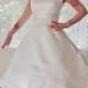 1950s 'Veronica' White Wedding Dress with Guipere Lace trim - Custom Made to Fit